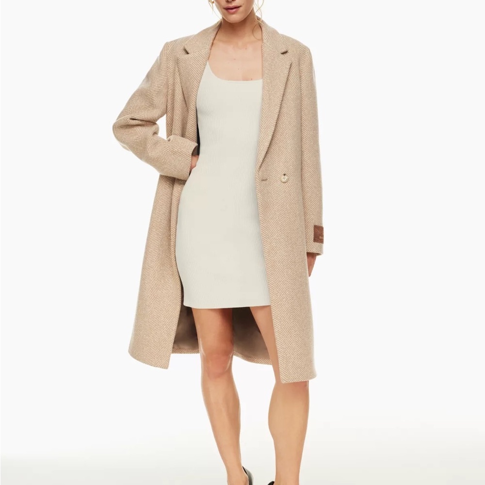 Brand New Babaton Sculpt Knit Squareneck Mini Dress Size L